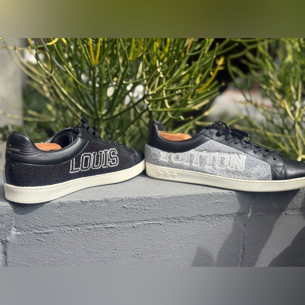 Louis Vuitton Luxembourg Sneakers (Black & Gray, Men’s 10.5US) - Picture 11 of 14